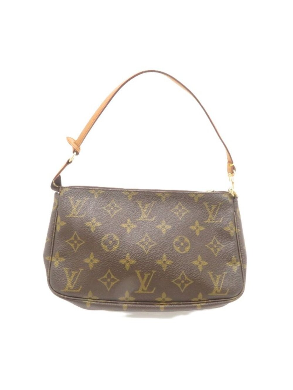Louis Vuitton Pochette Accessoires Monogram Handbag Canvas